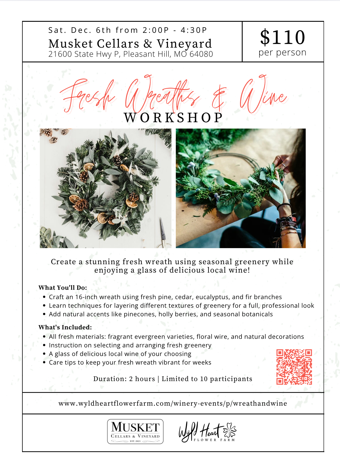 Wreath Creation Event