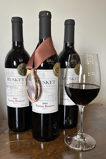 Image of new Norton Reserve wine bottles